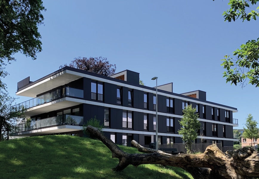 Kleinschalig appartementencomplex met luxueuze uitstraling en hoge afwerkingsgraad